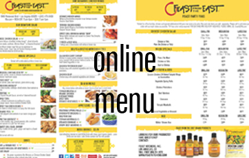 Online Menu - Feast From The East