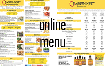 Online Menu - Feast From The East